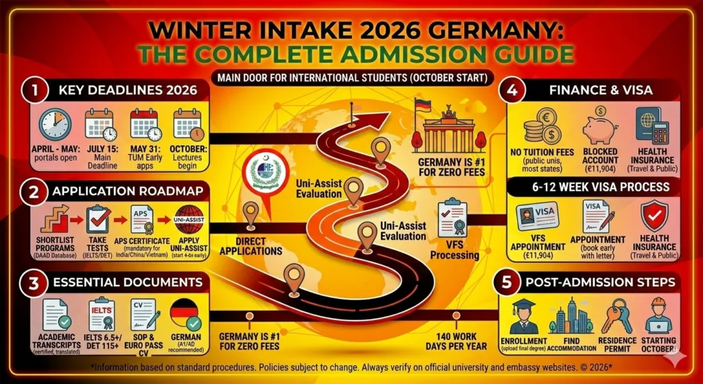 Winter Intake 2026 in Germany