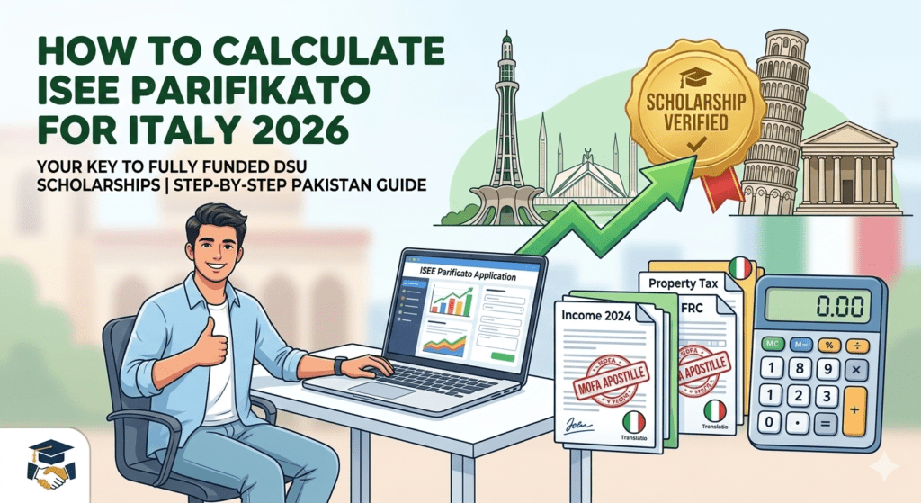 Complete guide on how to calculate ISEE Parificato for Italy 2026 for Pakistani students.