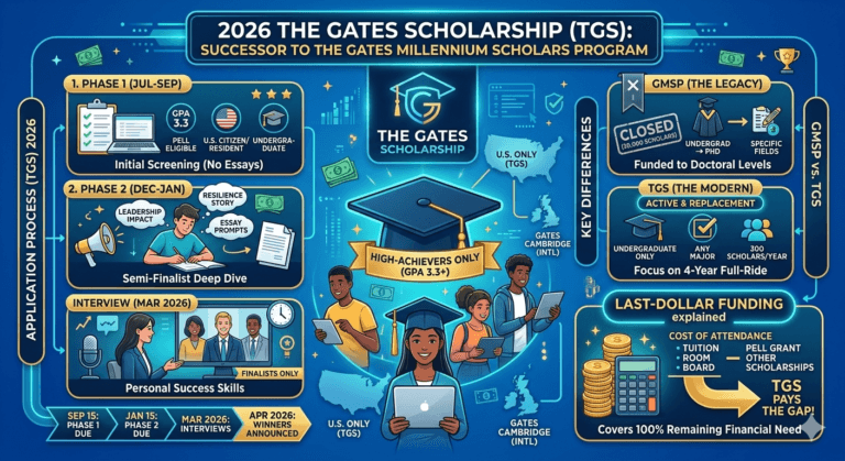Gates Millennium Scholarship 2026 - Englopak | Study Abroad