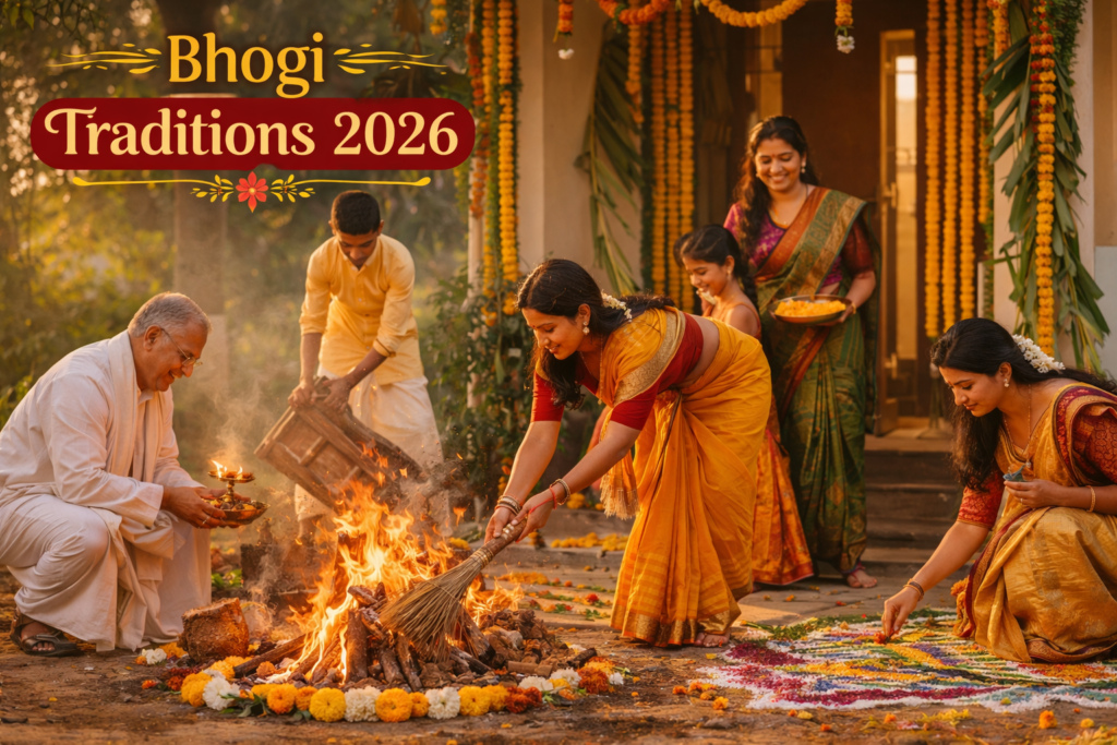 Bhogi 2026 festival traditions and rituals in India