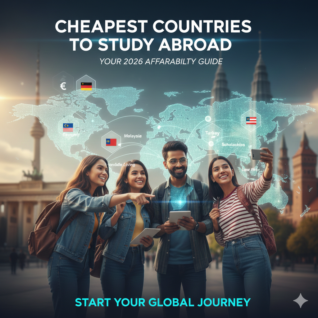cheapest countries to study abroad 2026