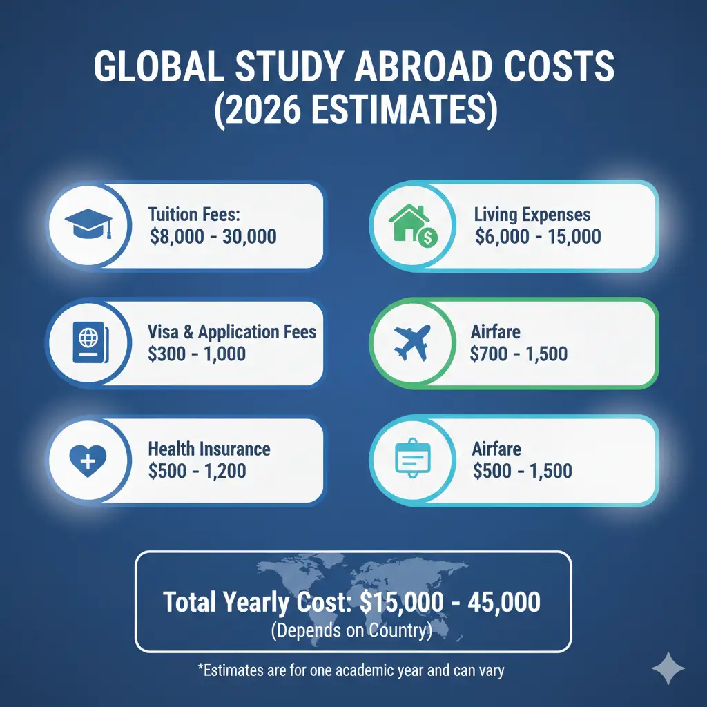 Cost of Studying Abroad for Pakistani Students in 2026