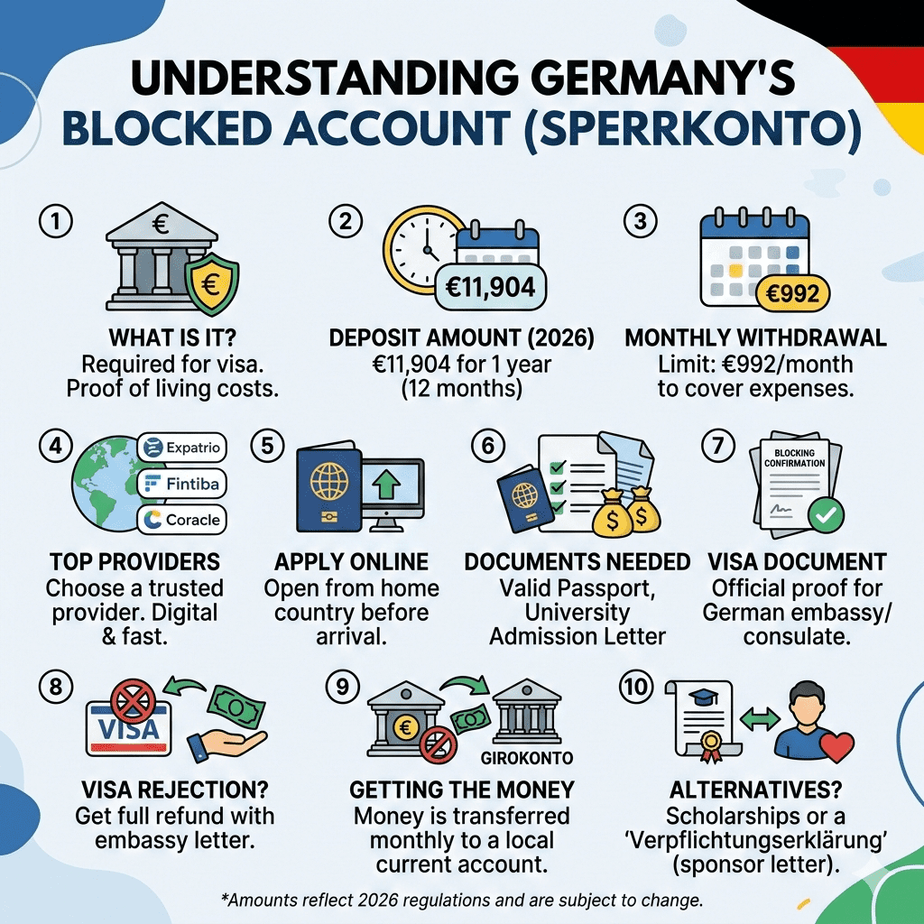 Germany blocked account