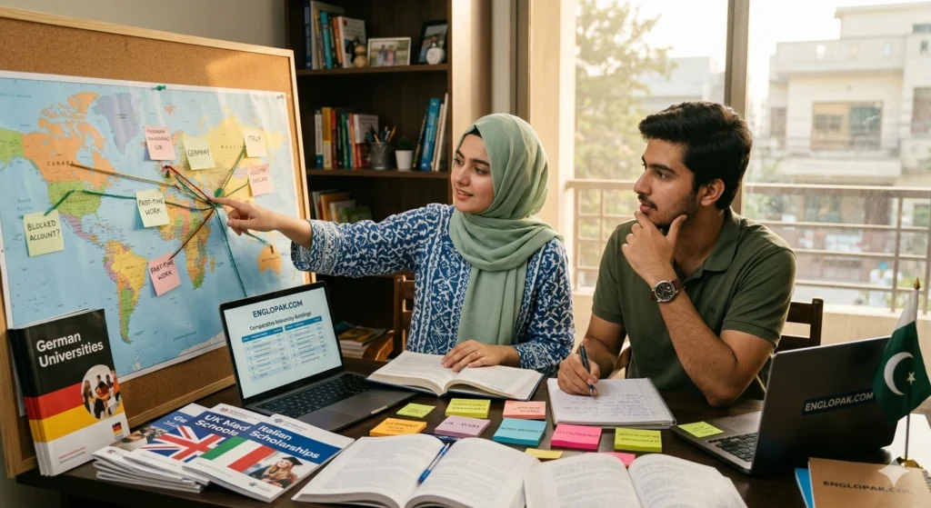Study Abroad for Pakistani Students 2026 (Complete Guide Countries, Costs, Visas & Scholarships)​
