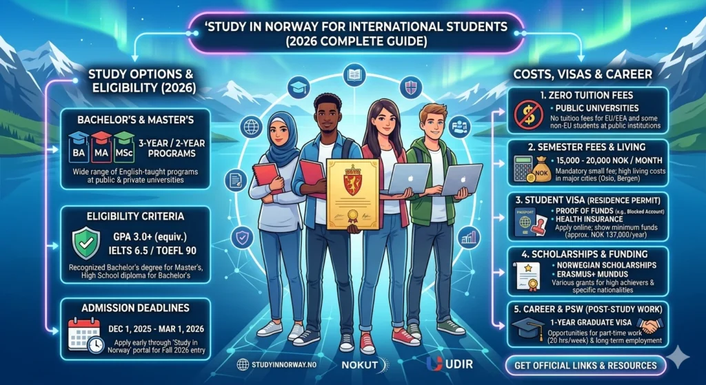 Study in Norway for International Students 2026 The Complete Guide