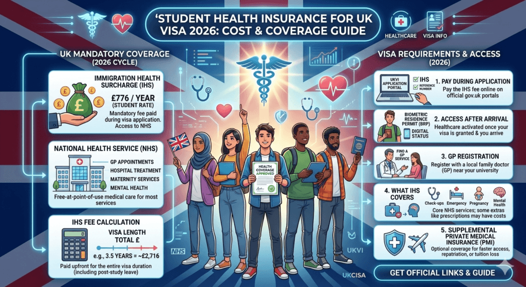 Student Health Insurance for UK Visa 2026