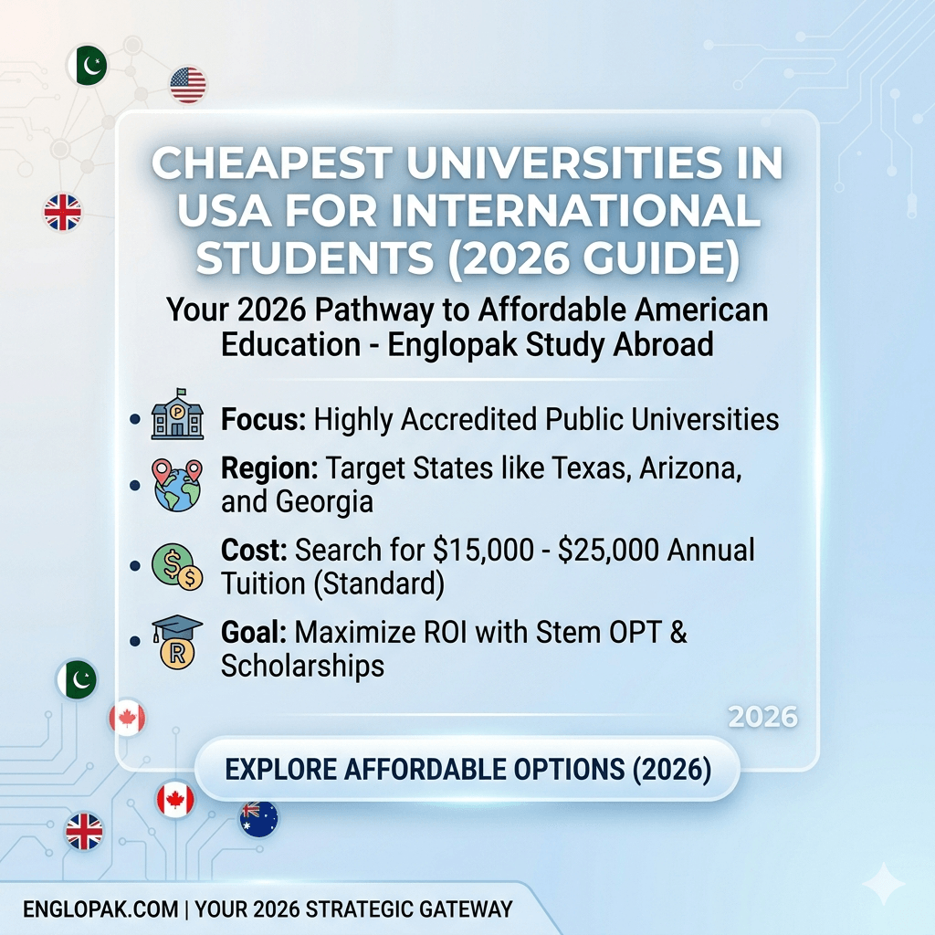 Cheapest Universities in USA for International Students (2026 List)
