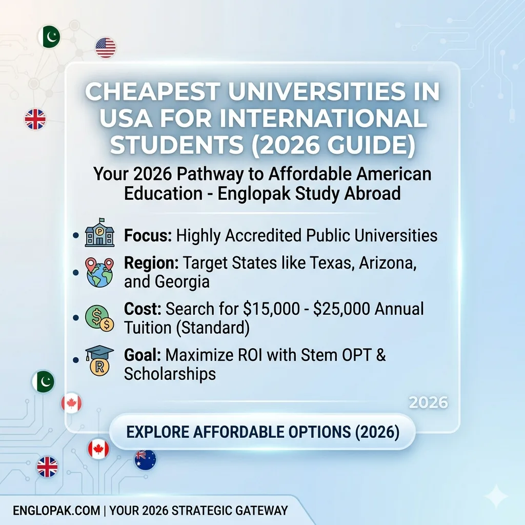 Cheapest Universities in USA for International Students (2026 List)