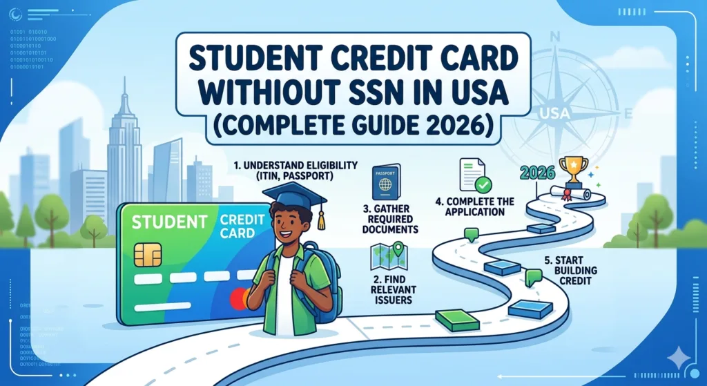 Student Credit Card Without SSN in USA (Complete Guide 2026)
