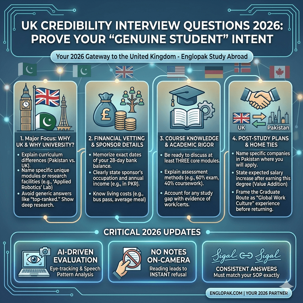 UK Credibility Interview Questions 2026