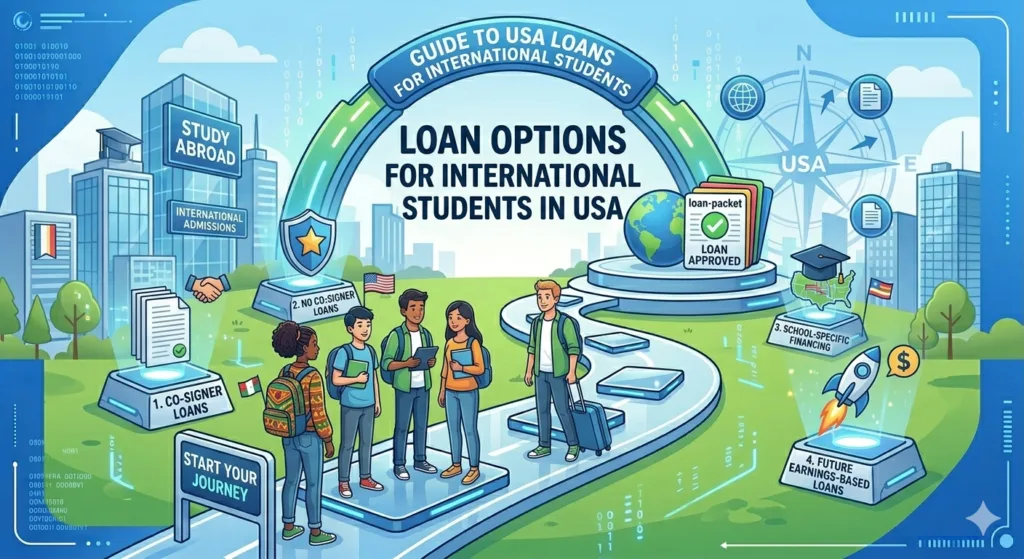 USA Student Loan Options for International Students